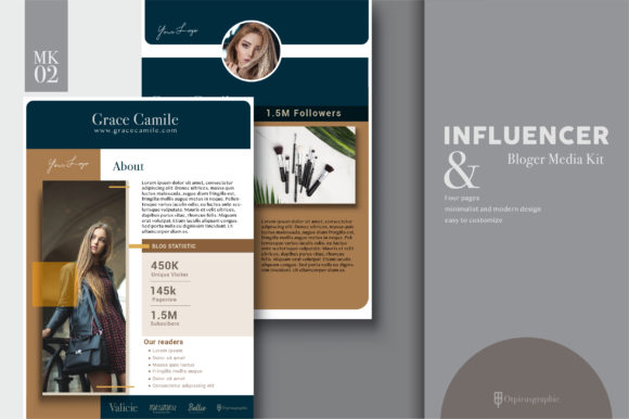 Download Influencer &amp; Blogger Media Kit - Blog Collection